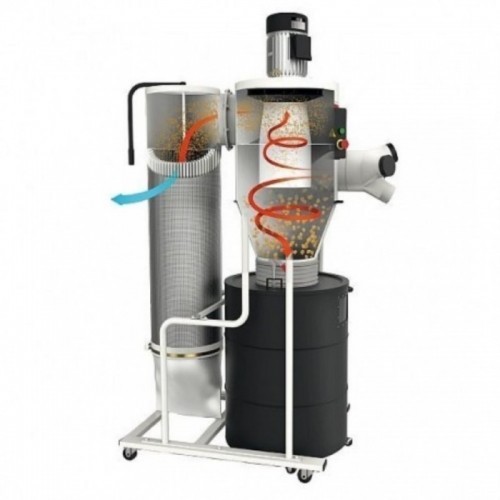 Tsüklon - ekstraktor JET JCDC 3, 2200 W, 2540 m³/h