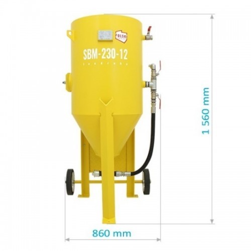 Mahuti liivaprits SBM-230-12 M (B) + OHUTUSKOMPLEKT