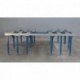 Keevitustöölaud 2670 x 4000 mm (2x 1500x1600 + pistik L800mm + 16x jalad)