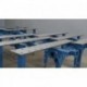Keevitustöölaud 2670 x 4000 mm (2x 1500x1600 + pistik L800mm + 16x jalad)