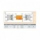 Põrandalaudade freespea 32-44 mm D140 d40 (d30) Z4 (komplektne)