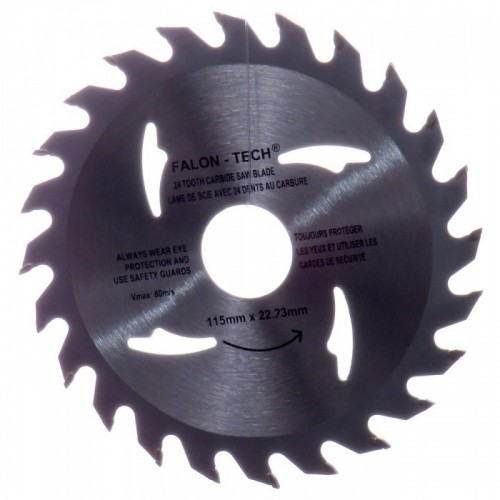 Saeleht puidule 115 mm x 22,2x 24T