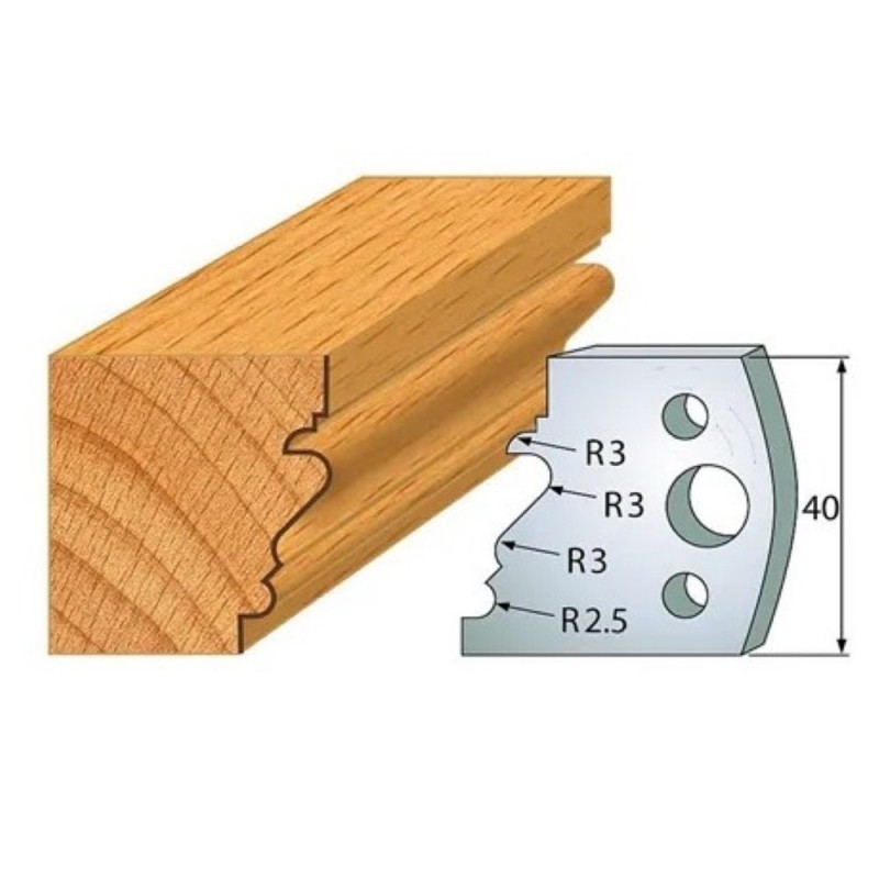 Profiilnoa profiil №.122-2 tk. 40x4 mm SP