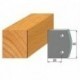 Noavastane profiil №.000-2 tk. 40x4 mm SP