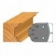 Noavastane profiil №.023-2 tk. 40x4 mm SP