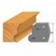 Noavastane profiil №.054-2 tk. 40x4 mm SP