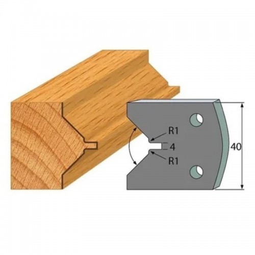 Noavastane profiil №.072-2 tk. 40x4 mm SP