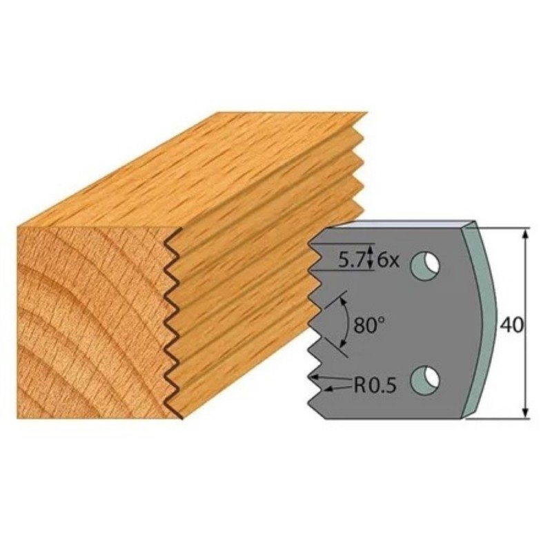 Noavastane profiil №.077-2 tk. 40x4 mm SP