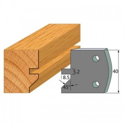 Noavastane profiil №.084-2 tk. 40x4 mm SP