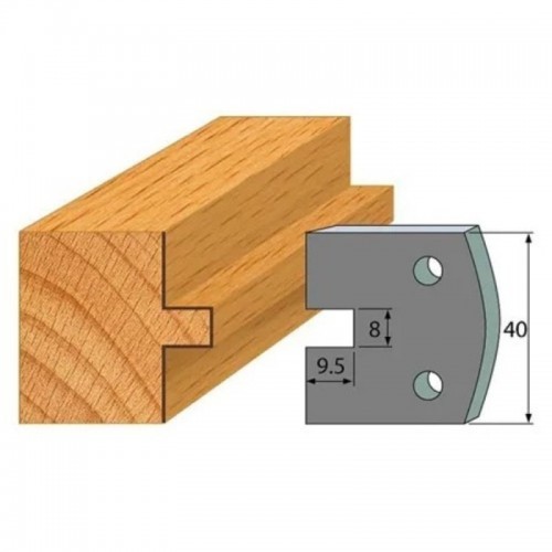 Noavastane profiil №.095-2 tk. 40x4 mm SP