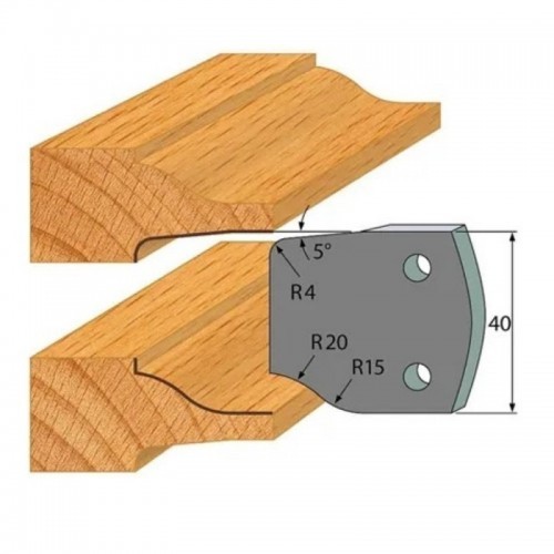 Noavastane profiil №.100-2 tk. 40x4 mm SP
