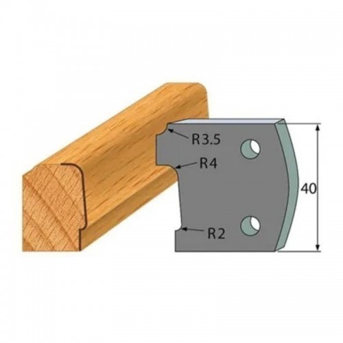 Noavastane profiil №.130-2 tk. 40x4 mm SP