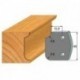 Noavastane profiil №.174-2 tk. 40x4 mm SP