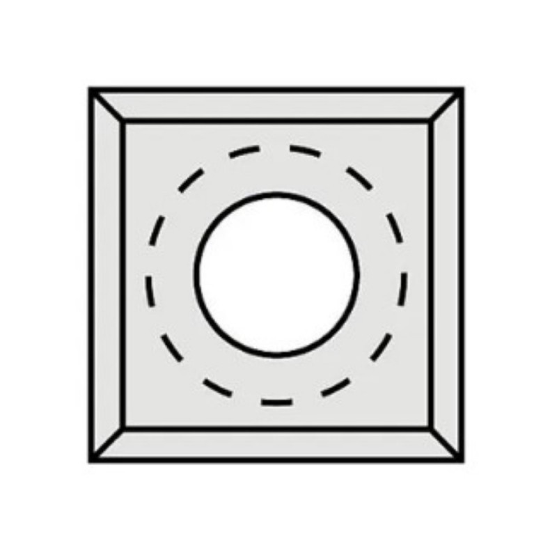 CMT Profiilnuga ruuterile - 14x14x2mm LaminoMDF