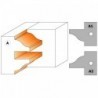 CMT profiilnuga freesimiseks C694015 jaoks - nugade paar A1 25x29,8x2 mm