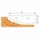 IGM profiili nuga ruuterile D 60x17,7x2mm pro F632-182