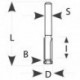 D19x50,8 L104,4 S-12 HW