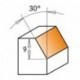 30° D27x9 S-8 HW