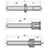 CMT C924 pilulõikuri lehtla vahetükkidega - S-12, D-M12, L1-39,5