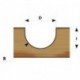 IGM M114 ümara ninaga ruuteri otsak - R9,5 D19x12,7x52,7 S-8 HW