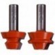 CMT C955 Lock Mitre komplekt 22,50-45° - D37,3x22,2 22,5° S-8 HW