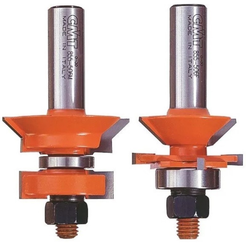 CMT C955 V-liigendi keele ja soone komplekt - D44,4 t19-25,4 S-12 HW