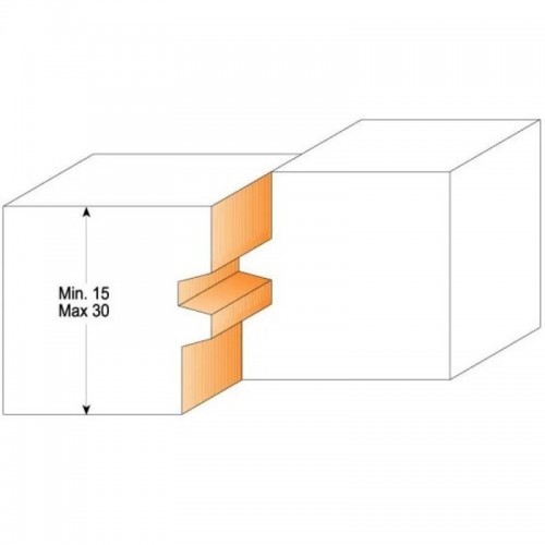 CMT C955 vastupidine liimiotsik - D44,4x32 S-12 HW