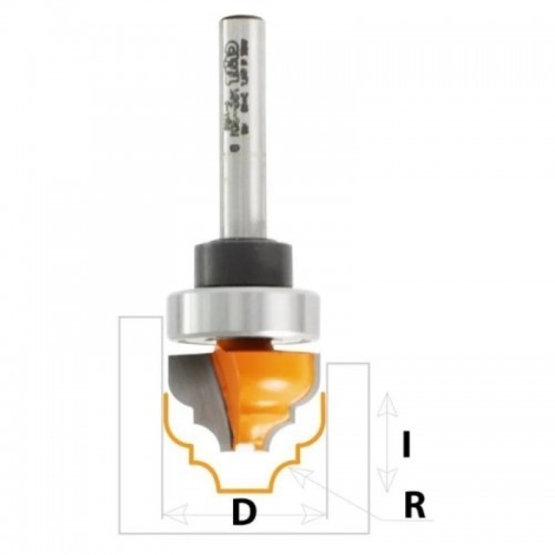 Profiil B, R28.6 D4x14.3 S-8 HW