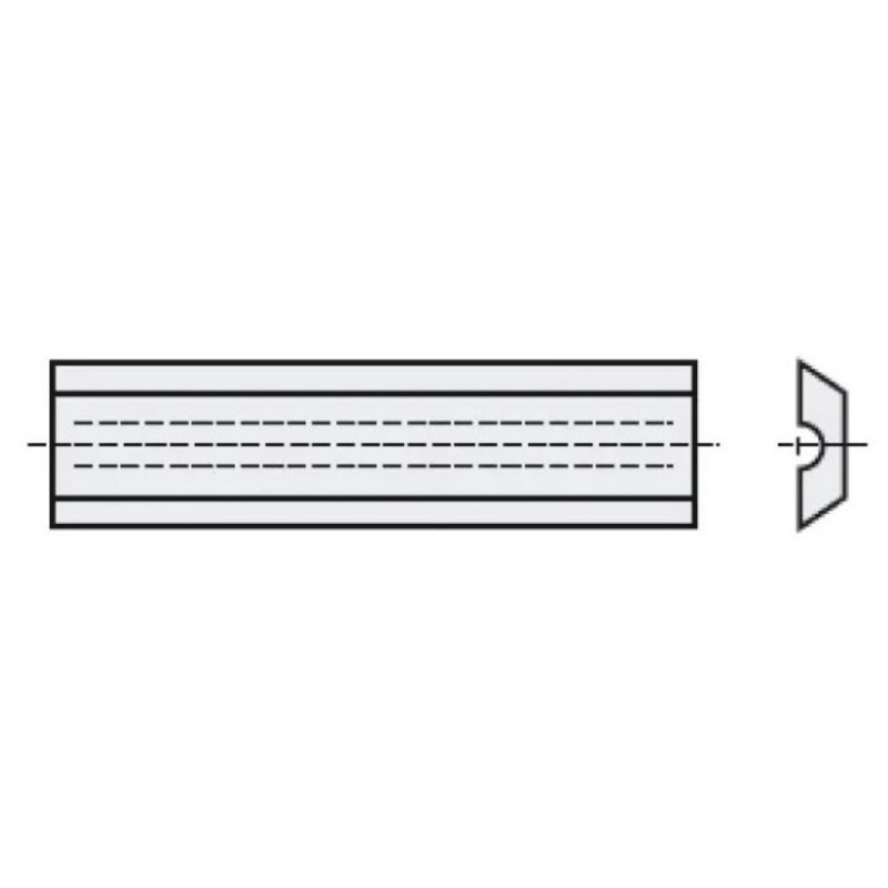 IGM Tagurpidi nuga HWM - 30x8x1,5 mm tüüp Leitz