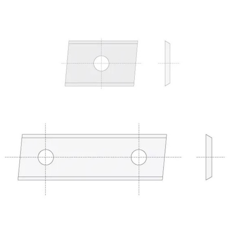 IGM tagurpidi nuga N014 HWM Z2 kald - 40x12x1,5 UNI L