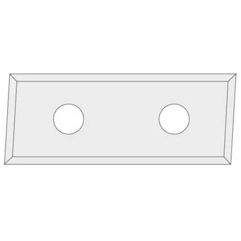 IGM tagurpidi nuga N017 HWM Z4 kaldnurk 3� - 28,3x12x1,5 LH lamineeritud MDF
