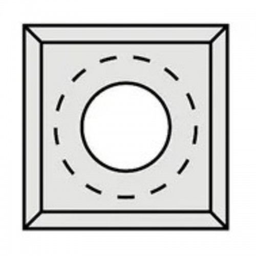 IGM tagurpidi nuga N013 HWM punktiskoor - 14x14x2 UNI IGM