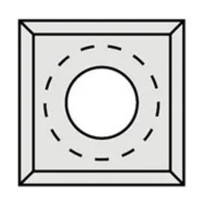 IGM tagurpidi nuga N013 HWM punktiskoor - 14x14x2 UNI IGM