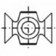 IGM tagurpidi nuga N032 HWM - R1,5 16x22x5 puit