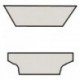 IGM tagurpidi nuga N032 HWM - R2,5 16x22x5 puit
