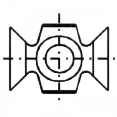 IGM Tagurpidi nuga N032 HWM - R4 22x16x5 Puit