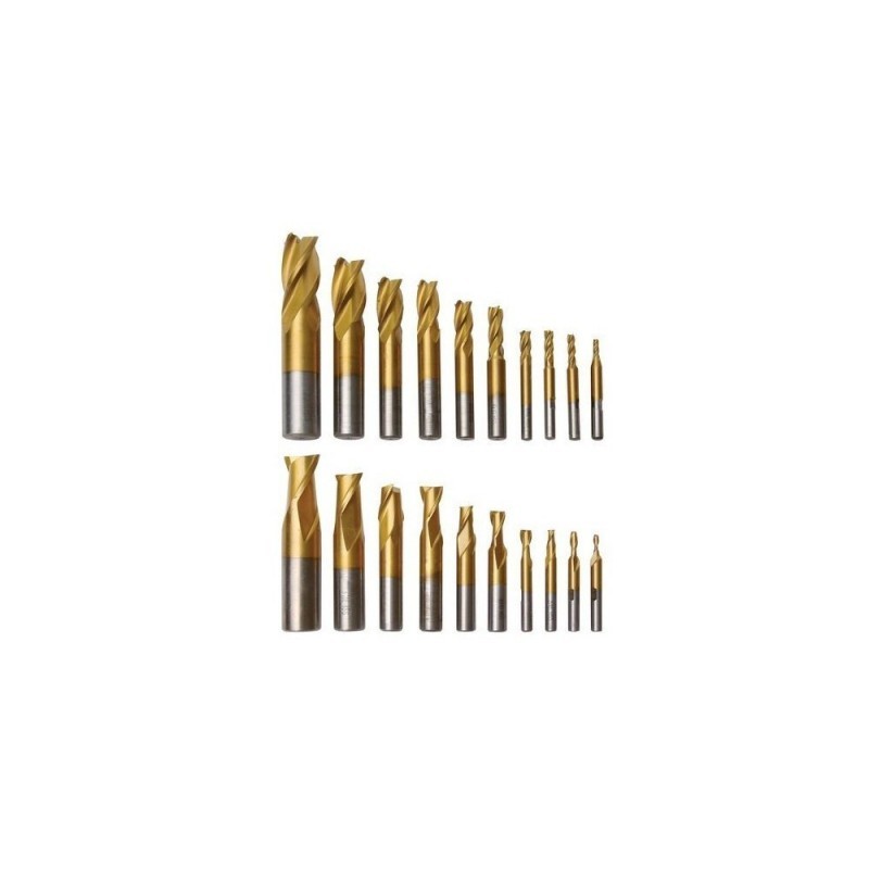 Otsafreesi komplekt HSS 3-20mm (20 tk.)