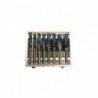 Puurikomplekt 14-25,5 mm HSS (8 tk.)