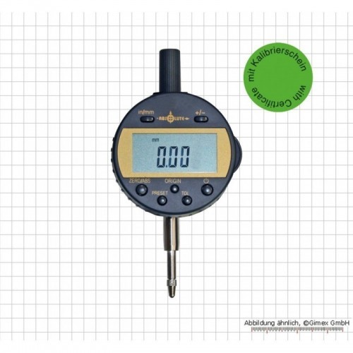 Digitaalne sihverplaadi indikaator, 12,7 x 0,01 mm, IP 54 koos kalibreerimissertifikaadiga