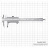 Kalibr 100 x 0,05 mm, INOX, kitsaste lõugadega