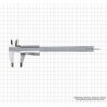 pidurisadul INOX, 150 x 0,05 mm / 6" x 1/128"