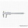 pidurisadul INOX, 150 x 0,05 mm / 6" x 1/128"