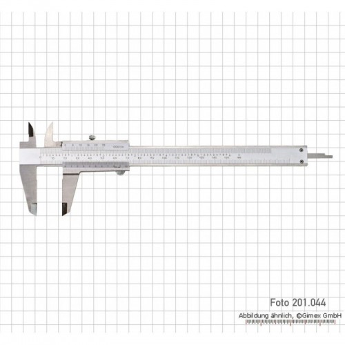 Kaliper INOX, 300 x 0,02 mm / 12" x 1/1000"