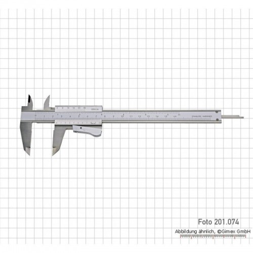 Kalibri TOP, 150 x 0,02 mm / 6" x 1/1000"