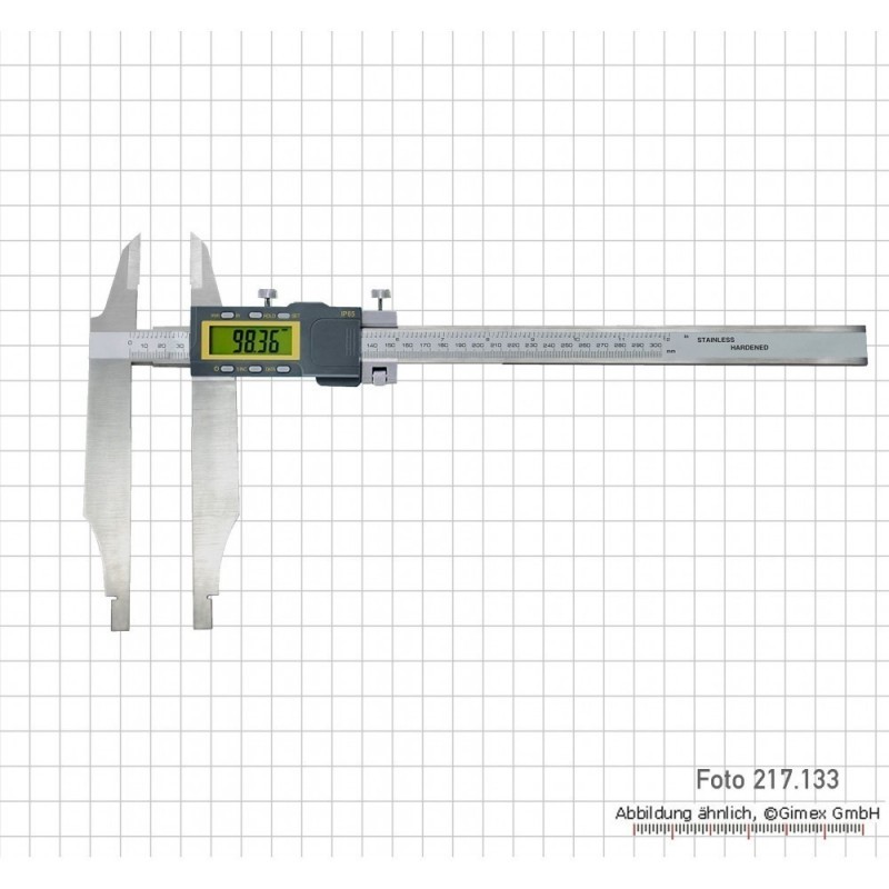 Digitaalne nihik IP65, 300 x 150 mm