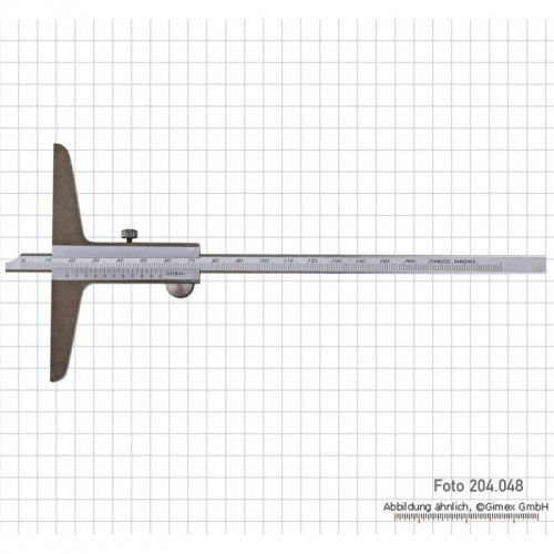 Sügavuse suurus 400 x 150 mm, 0,05 mm