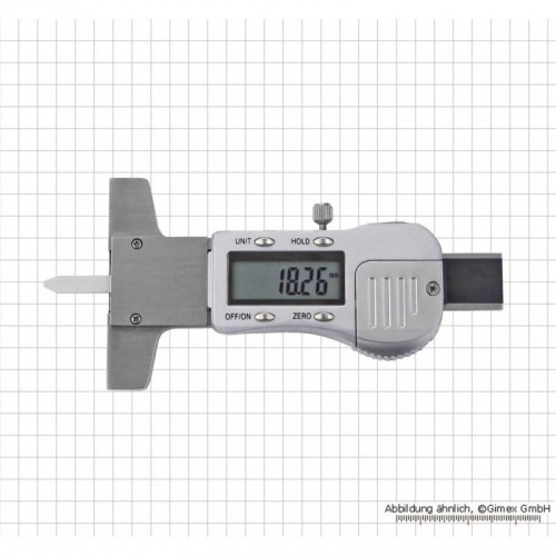 Kaeva Sügavuse suurus 25 x 60 mm, 0,01 mm, metallkorpus