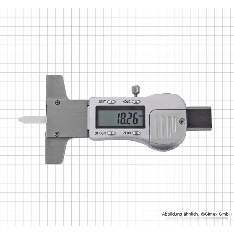 Kaeva Sügavuse suurus 25 x 60 mm, 0,01 mm, metallkorpus