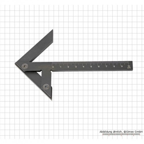 Alumiiniumist tsentreerimisklamber, 100 x 70 mm