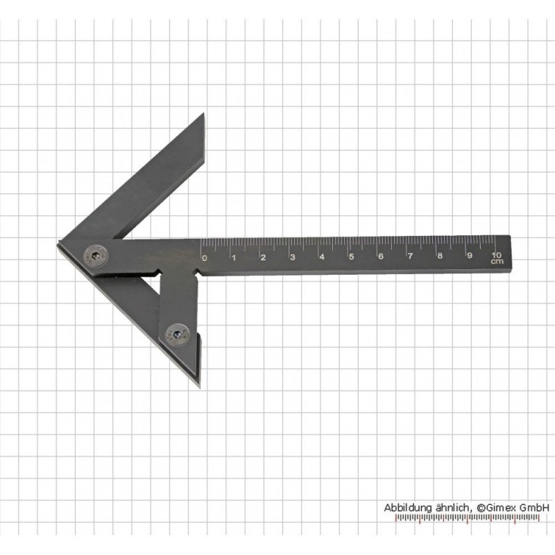 Alumiiniumist tsentreerimisklamber, 100 x 70 mm
